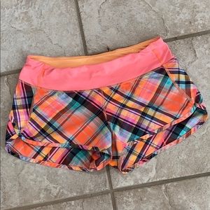 Lululemon Speed Shorts size 6